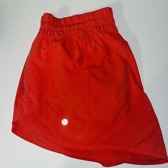 tracker short lululemon pink punch sz 10 4” - Picture 2 of 5